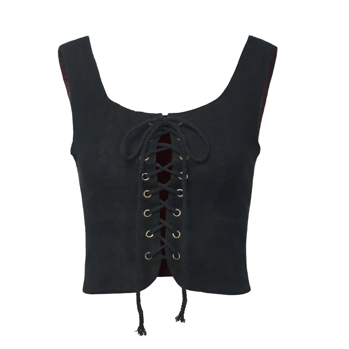 Pirate Corset Vest for Women Halloween Medieval Cosplay Tops