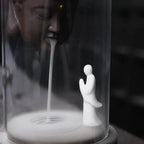 Enlightened Buddha Backflow Incense Burner | Ceramic & Glass - WF01 Only Burner