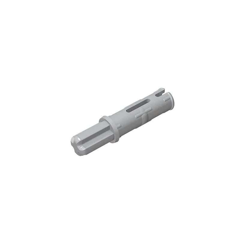 Gobricks GDS-929 Axle Pin 3L with Friction Ridges | Compatible Building Block for Technic