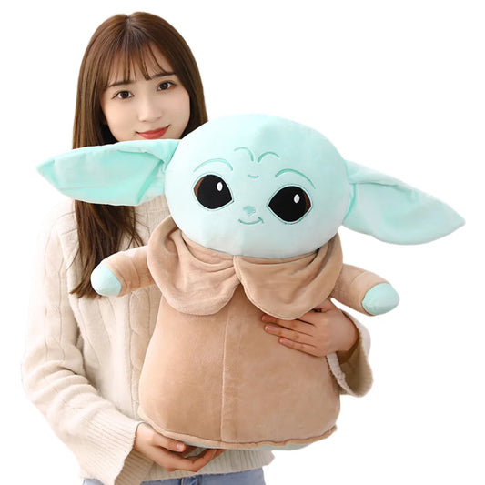 Disney Star Wars Anime Yoda Peluche Grogu Mandalorian Figure Yoda bébé Peluche poupées en Peluche dessin animé Yoda modèle enfant jouet cadeaux