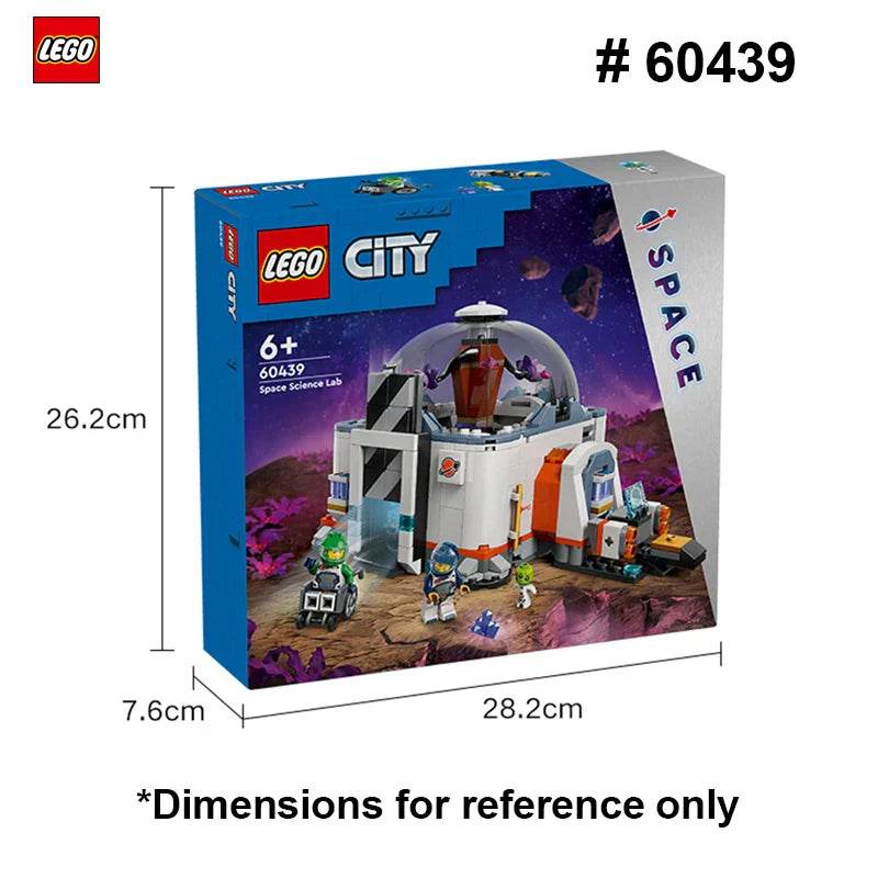 LEGO 60439 Space Science Lab CITY series 560pcs Buiding Blocks Model Kit DIY Toys For Boys Girl Children Gift ages 6+ - 60439