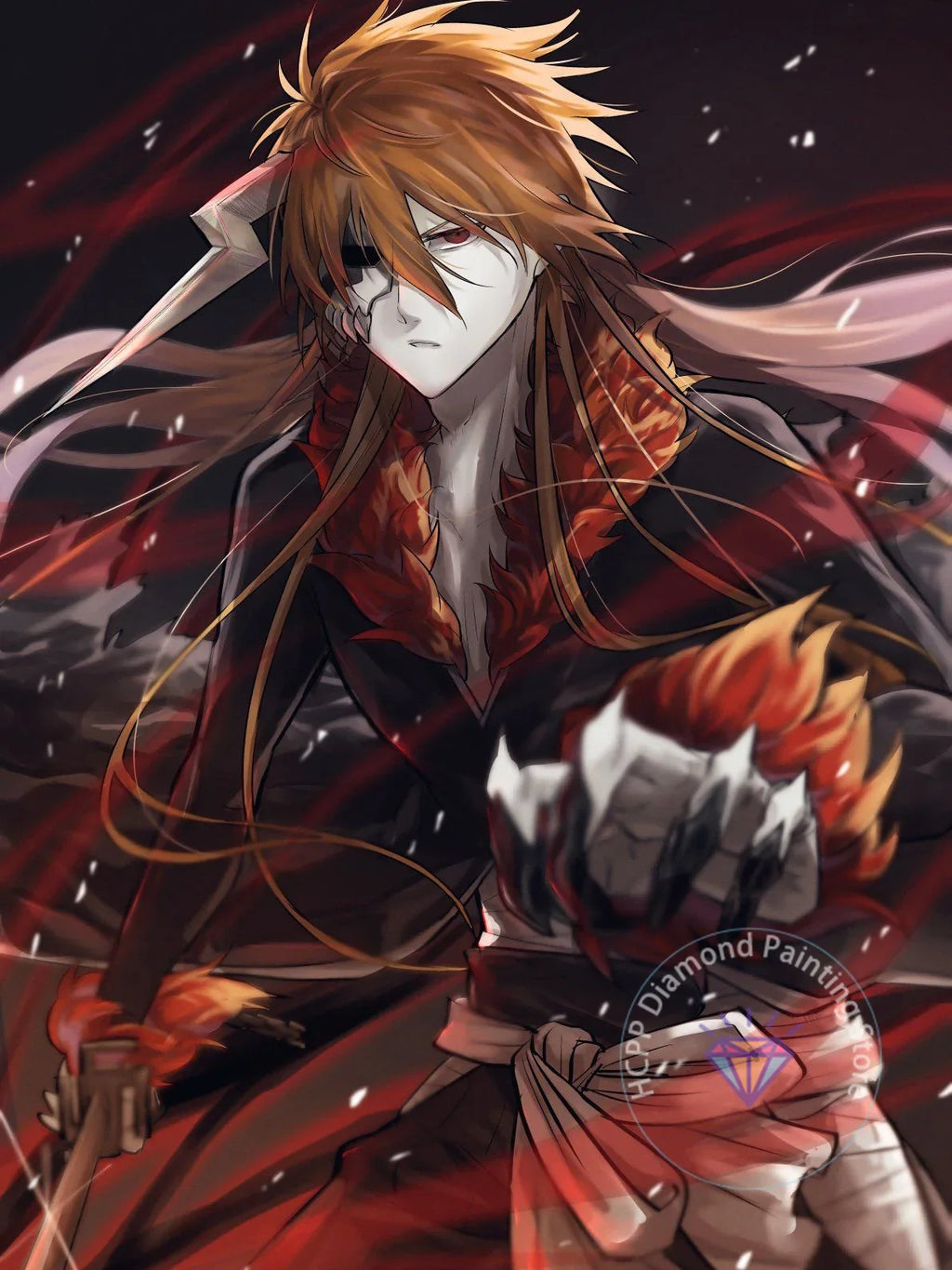Anime Bleach Diamond Painting Kit 5D DIY Diamond Embroidery Handmade Art Children's Exquisite Gift Crafts Home Decoration