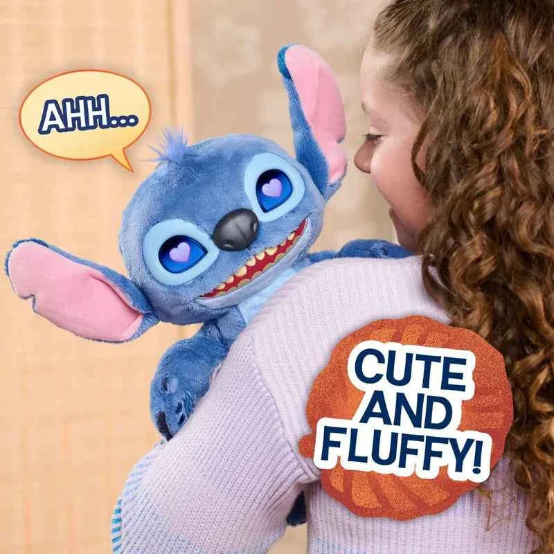 Interactive Cartoon Alien Plush Toy 35cm (14") – Talking Light-Up Stuffed Doll with Sound Effects & LCD Eyes