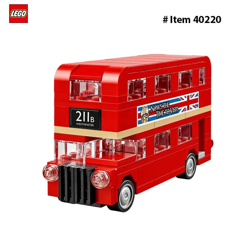 LEGO 40220 Creator Double Decker London BusBuilding Blocks Bricks Toy for Kids Children's Day Birthday Gift (118 Pieces) - 40220