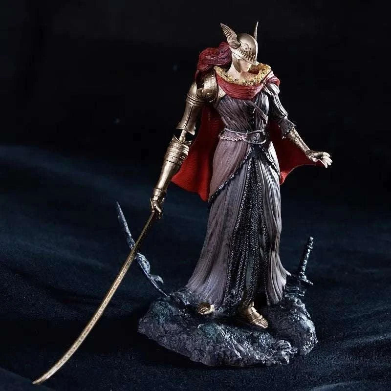 Malenia Blade of Miquella Anime Figure, ELDEN RING Valkyrie Figurine PVC Statue 24 CM