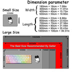 MTG The Magic Gathering Play Mouse Pad Game Design Computer Offices Mousepad Anti-slip Playmat for MTG DTCG CCG RPG Funny Rugs
