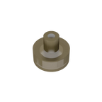 Gobricks Tile Round 1x1 with Bar and Pin Holder | Compatible Building Block