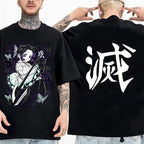 Demon Slayer Cotton Parent-Child Anime T-Shirt | Summer