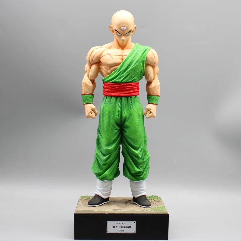 Dragon Ball Tien Shinhan Chaoz Action Figures Pvc 27cm Anime Figure Desktop Decoration Statue Model Doll Toy Christmas For Gifts