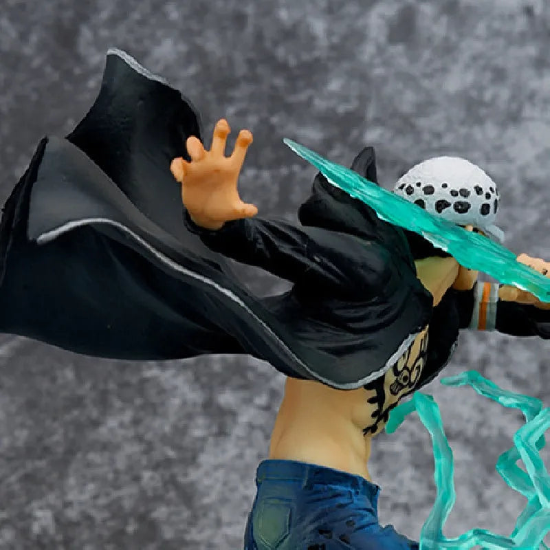 Trafalgar D. Water Law Anime Figure, One Piece Action Figurines Pvc Statue Figure 17 CM