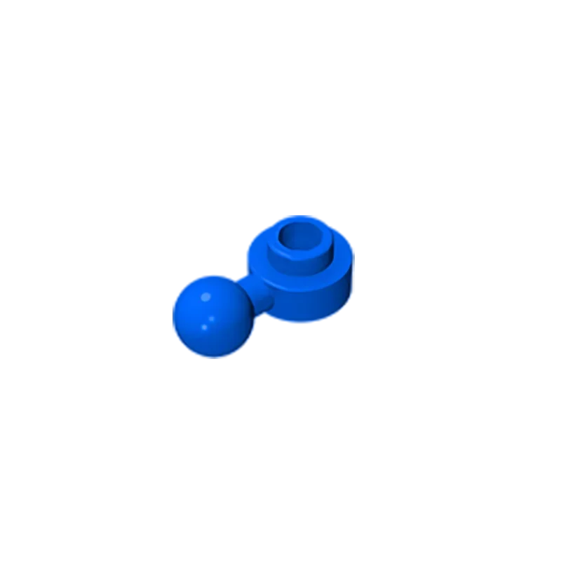 Gobricks GDS-1500 Hinged Plate 1x1 with Ball Head | Compatible Building Brick