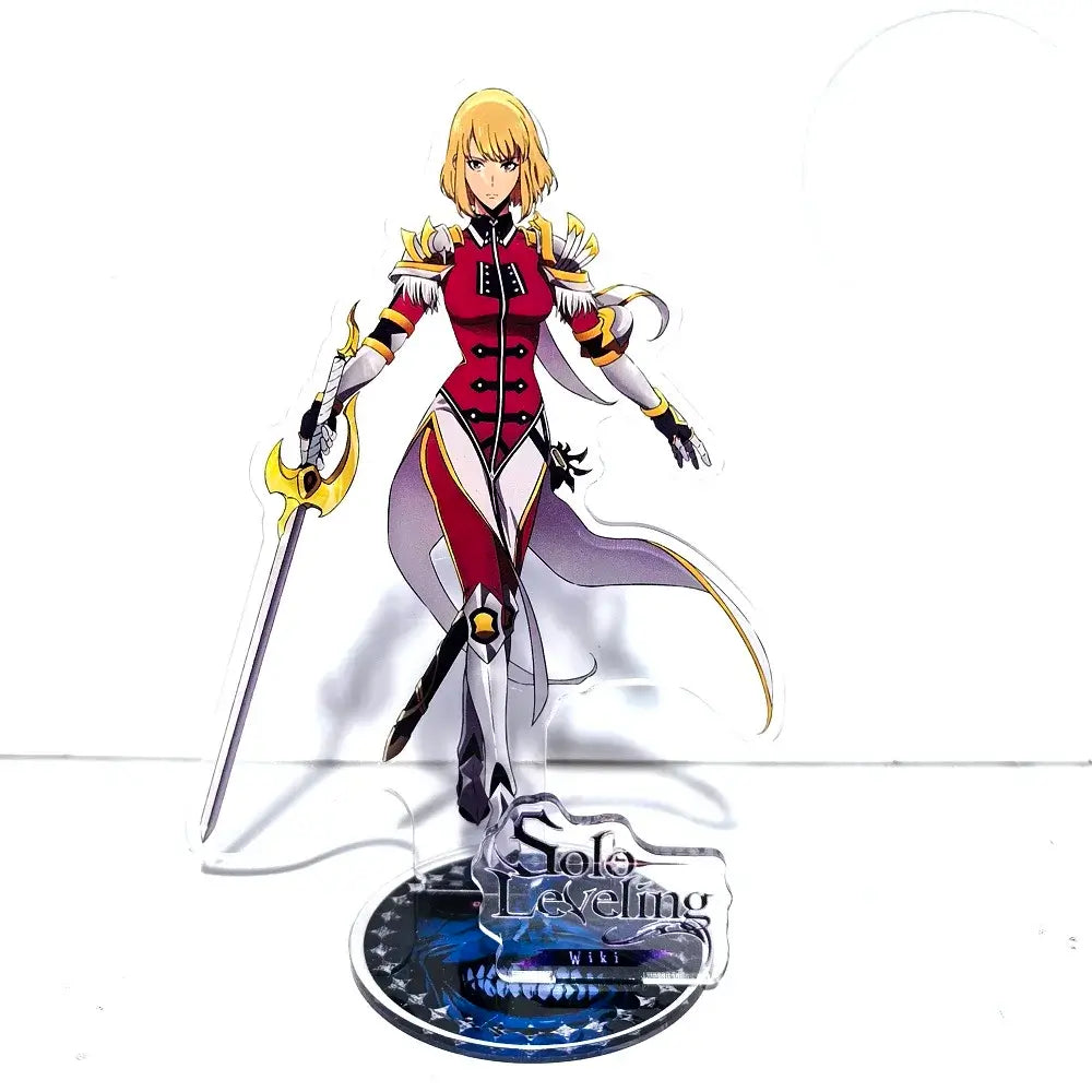 Solo Leveling Acrylic Stand: Sung Jin Woo 15cm Desk Figure