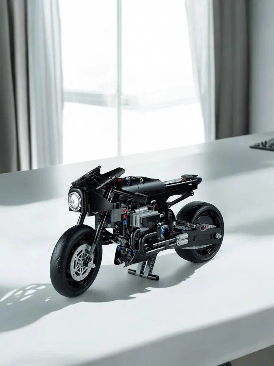 42155 LEGO Batman Motorcycle Mechanical Model Boy and Child Puzzle Assembly Building Blocks Toy - United States
