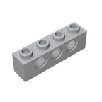 Gobricks GDS-625 Technical Brick 1x4 3-Hole | Compatible with Lego 3701