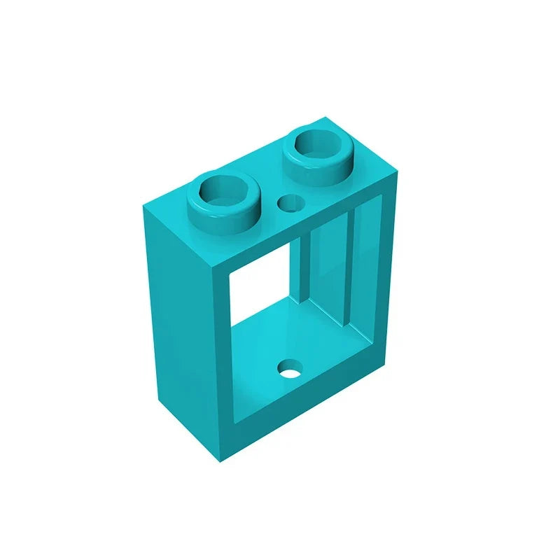 Gobricks GDS-783 Frame 1x2x2 Window | Compatible Building Block for DIY Projects