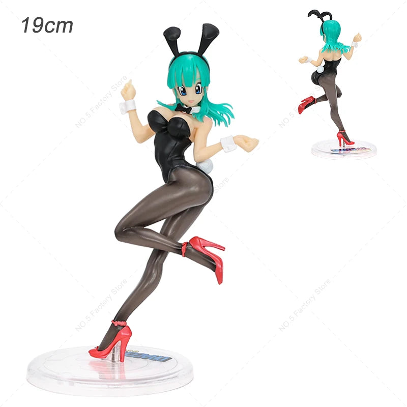 12 Style Anime Dragon Ball Z Kawaii Girls Action Figures Bulma Launch Chichi Android 18 Majin Buu Figurine Model Collectible Toy