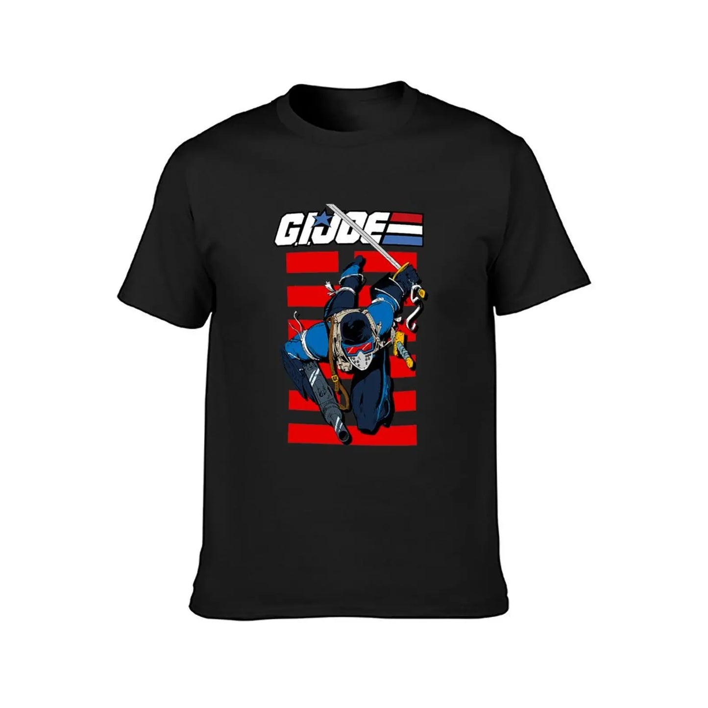 Gi Joe fan Gi Joe T-Shirt vêtements esthétiques surdimensionnés Blouse T-Shirt hommes