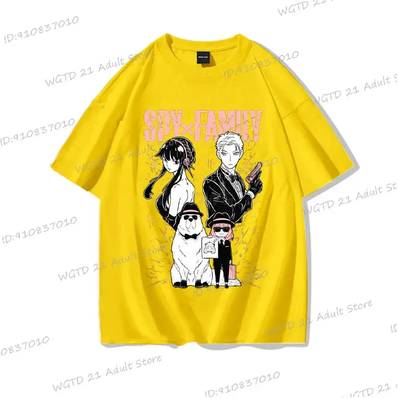 Anya Forger T-shirt: Spy x Family Cute Harajuku Cotton Tee