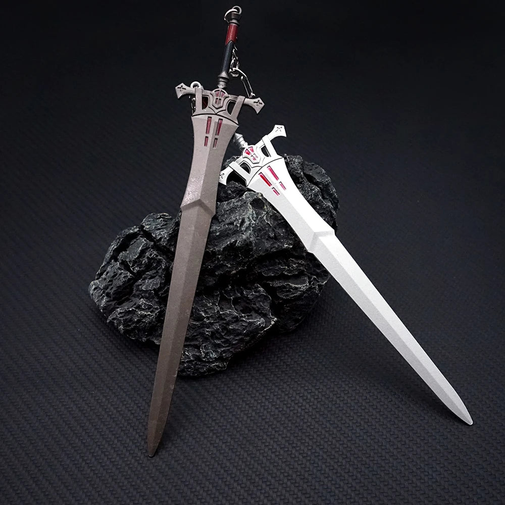 Game Keychain Clive Rosfield Sword Braveheart Key Chain Pendant Keychains for Men Game Accessories Bag Car Key Ring Jewelry