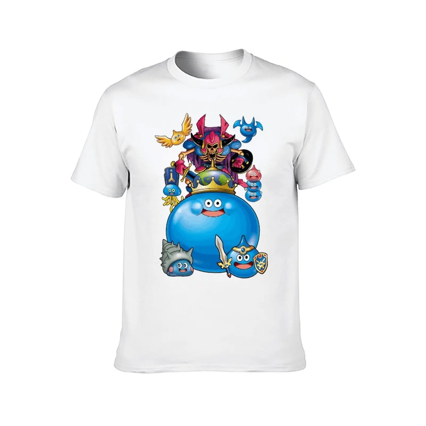 Dragon Warrior Slimes Party Dragon Quest T-shirt frais campagne haut T-shirt Premium Humor graphique Fitness taille européenne