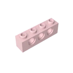 Gobricks GDS-625 Technical Brick 1x4 3-Hole | Compatible with Lego 3701