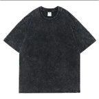 Dark Manga Pattern T-Shirt Japanese Anime Streetwear