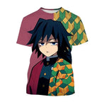Demon Slayer Nezuko Shinobu T-shirt 3D Fashion Print