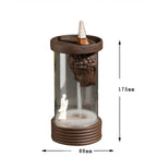 Enlightened Buddha Backflow Incense Burner | Ceramic & Glass - WF01 Only Burner