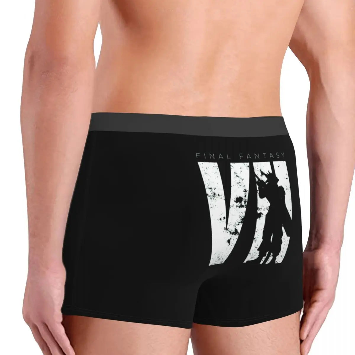 Boxer pour hommes Final Fantasy VII Minimal Final Fantasy Exotic Undies Nouveauté Humour Graphique Quatre Saisons Portable