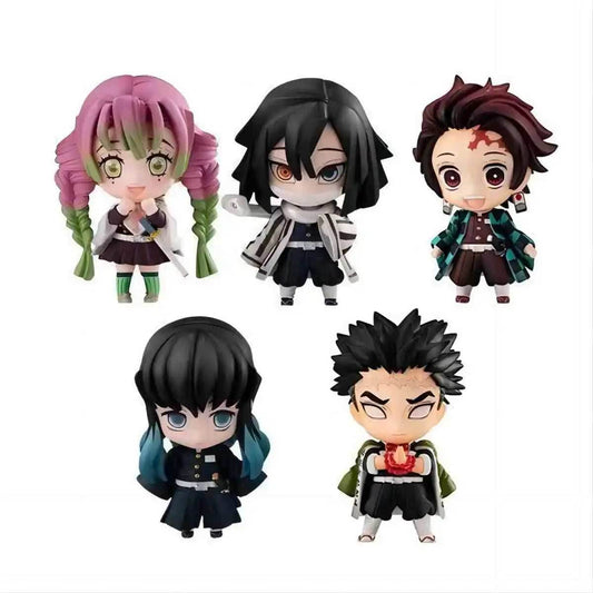 Demon Slayer Anime Figures - Set B 5pcs