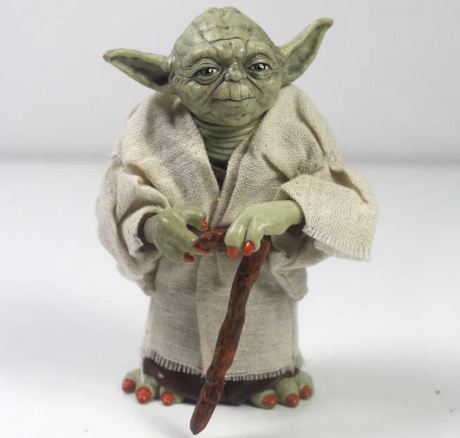 Personajes mandalorianos de Star War Master YODA con figuras de acción de juguete de tela