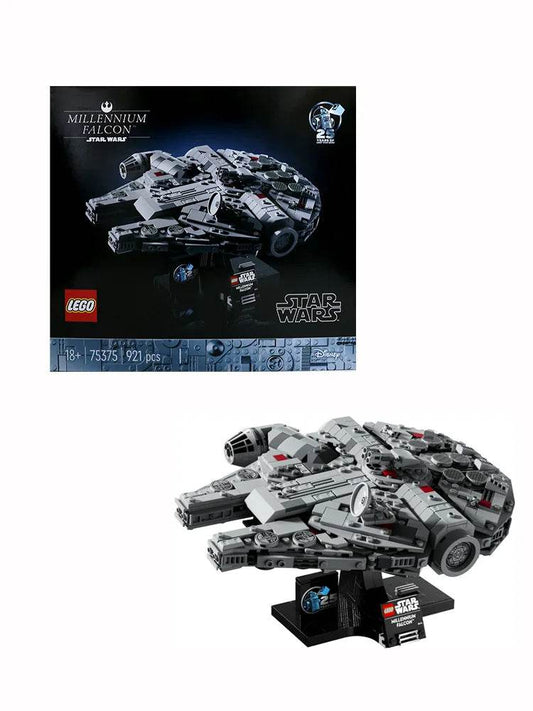 LEGO 75375 Star Wars: A New Hope Millennium Falcon 25th Anniversary Buildable Starship Model - LEGO75375