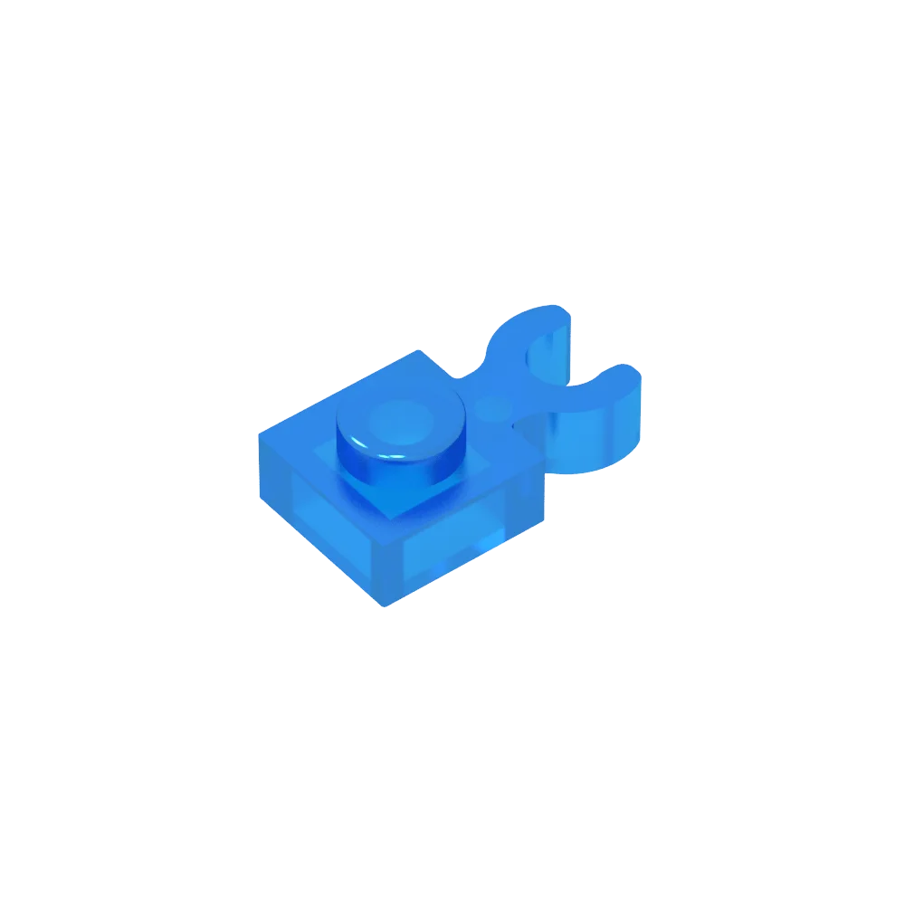 Gobrick GDS-814 PLATE 1X1 W. HOLDER | Building Block for DIY Creations