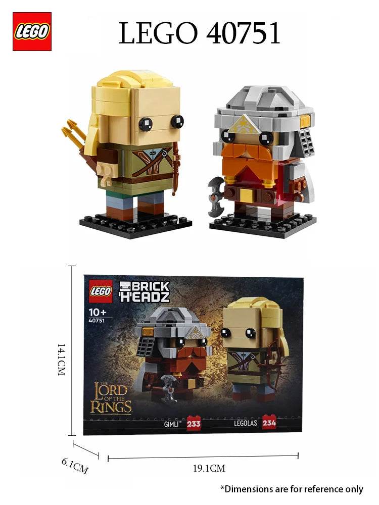 LEGO 40751 Fangtouzi Series Legolas and Jimli Building Blocks Children's Toy Gift - LEGO40751