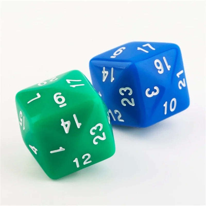 1pcs D24 Side Dice For Game Polyhedral 24 Face Multi Sided Acrylic Dice for Board game