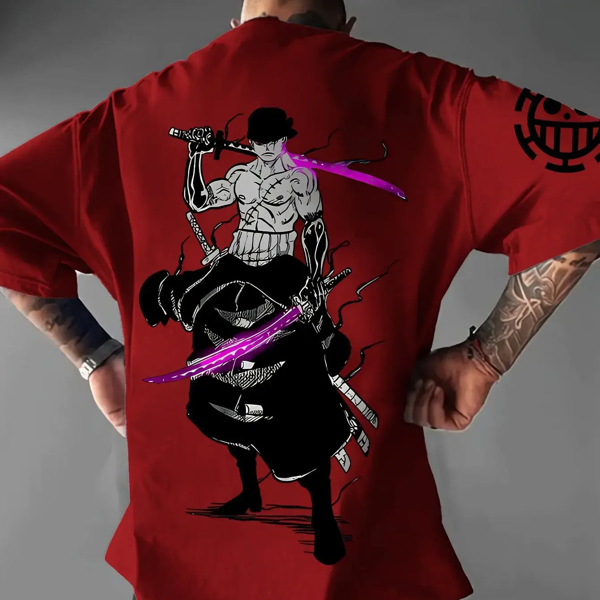 Roronoa Zoro T-Shirt: One Piece Anime Cotton Tee Men Boys