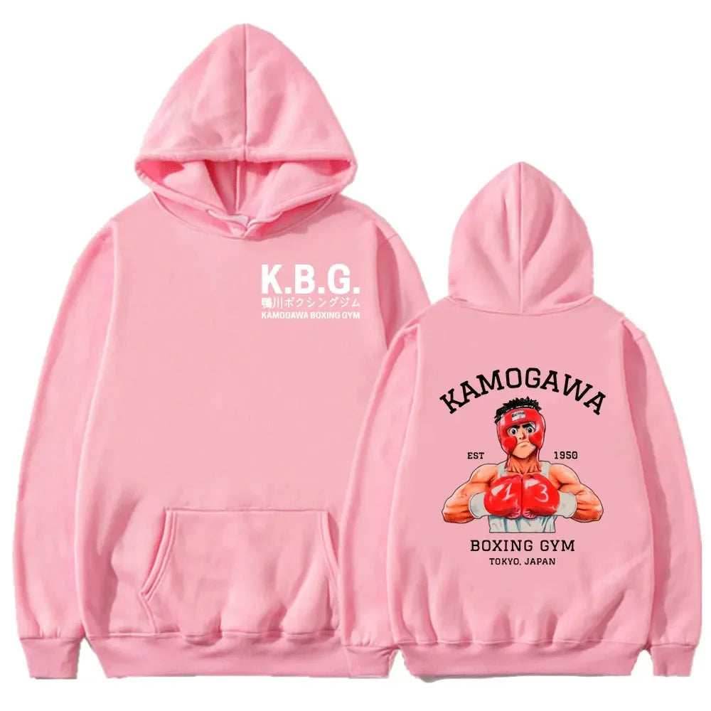 Kamogawa Boxing Gym Champion Hoodie - Pink / S