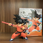 Naa Anime Dragon Ball Z Son Goku Kid Classic Scenes PVC Action Figure DBZ Goku Battle Piccolo Vegeta Master Roshi Model Toy 12cm