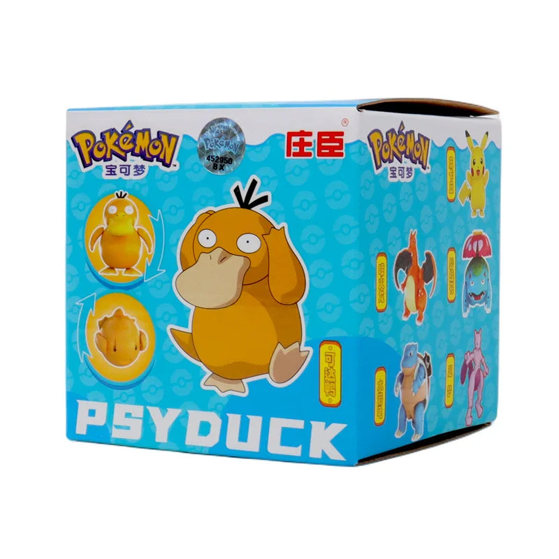 Pokemon Pokeball Anime Figures Toys, Pikachu Gengar Dragonite Snorlax Lapras Pocket Pokeball Toys