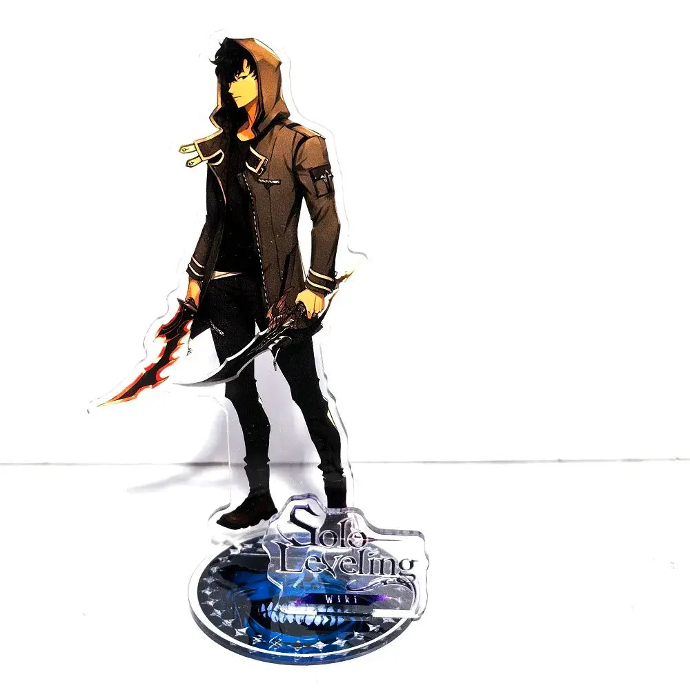 Solo Leveling Acrylic Stand: Sung Jin Woo 15cm Desk Figure