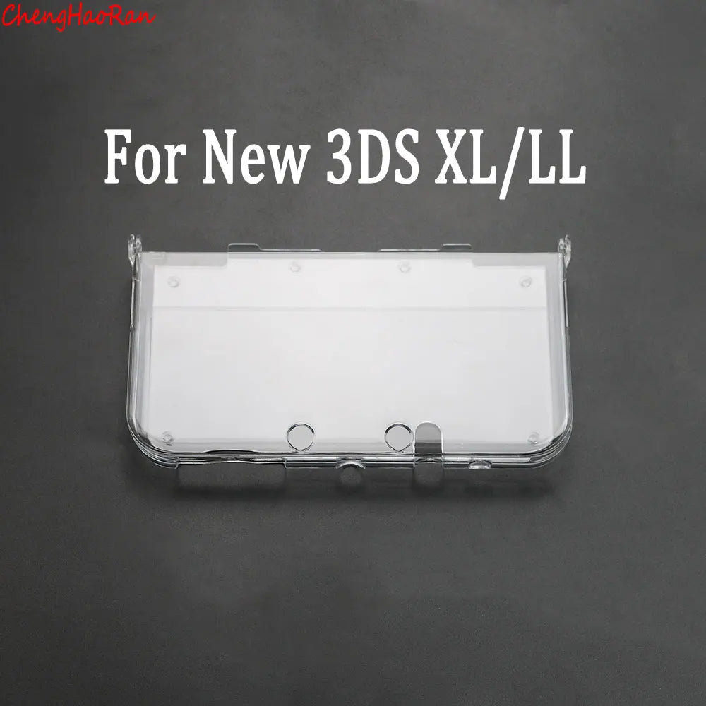 1 Piece Clear Protective Case for PSP PSV GBA SP NDSL DSI NDSi XL 3DS XL New 3DS XLLL Console | Universal Crystal Hard Shell