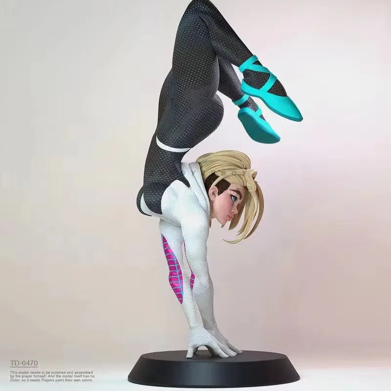 18cm Spidergwen Figure Spider Girl Anime Figure Movie Role Gwen Action Figurine Collectible Toys Decoration Pvc Model Doll Gifts