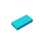 Gobricks GDS-566 Tile 1 x 2 with Groove | Compatible Building Block