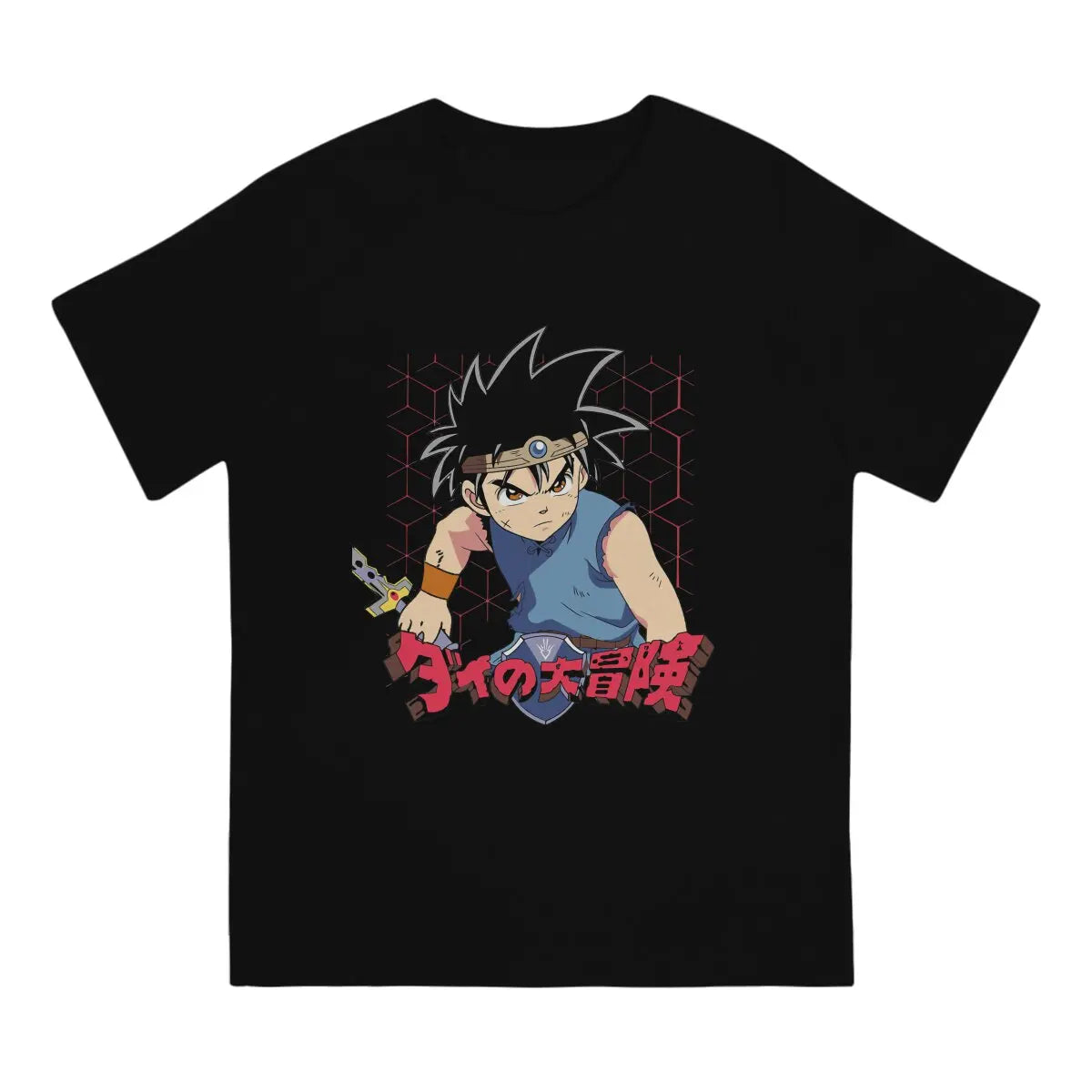 Men's T-Shirt Dai Novelty Cotton Tee Shirt Short Sleeve Dragon Quest Dragonlord Hero Game T Shirts Round Collar Clothes Gift