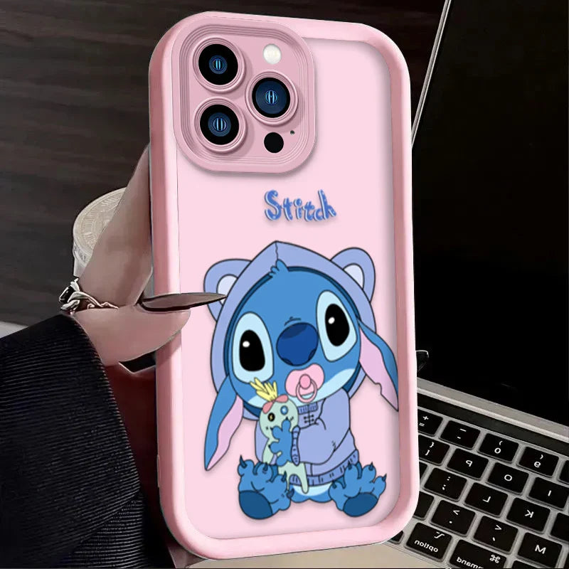 Disney Interesting Stitch Silicone Soft Phone Case
