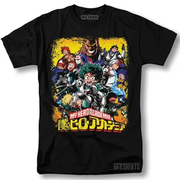 My Hero Academia Shirt: Deku All Might & Ochako Tee