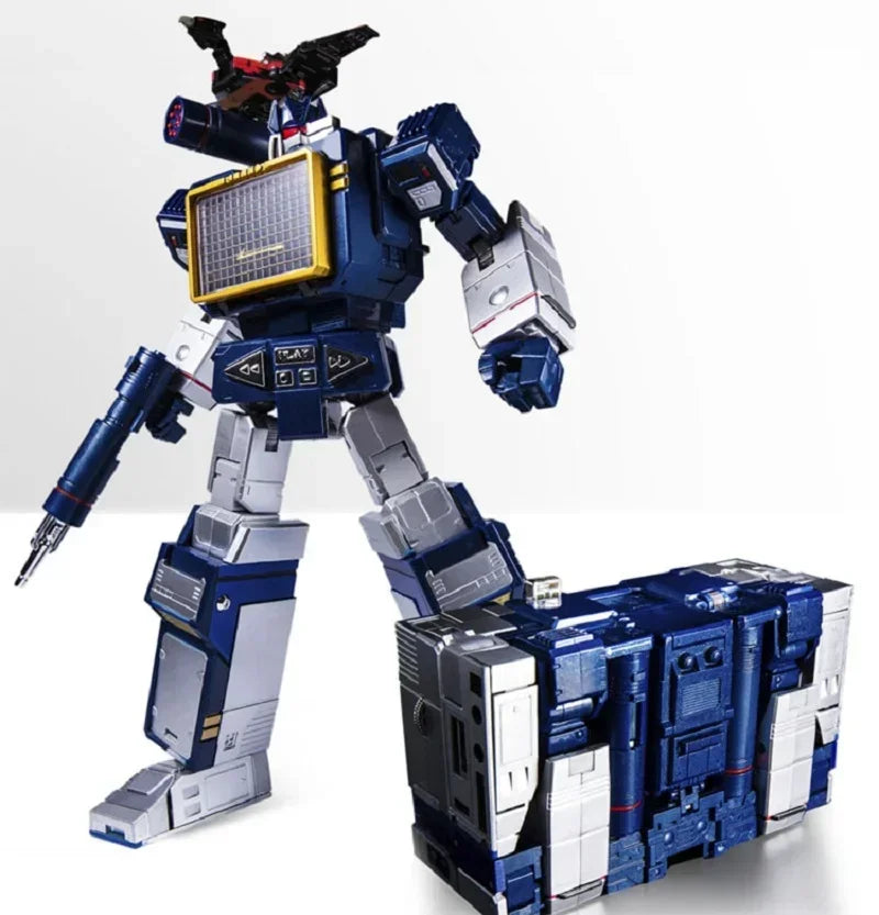 G1 transformación THF THF-01J Soundwave THf Tape Corps THF01J THF01-J una cinta Walkman obra maestra KO MP13 figura de acción Robot