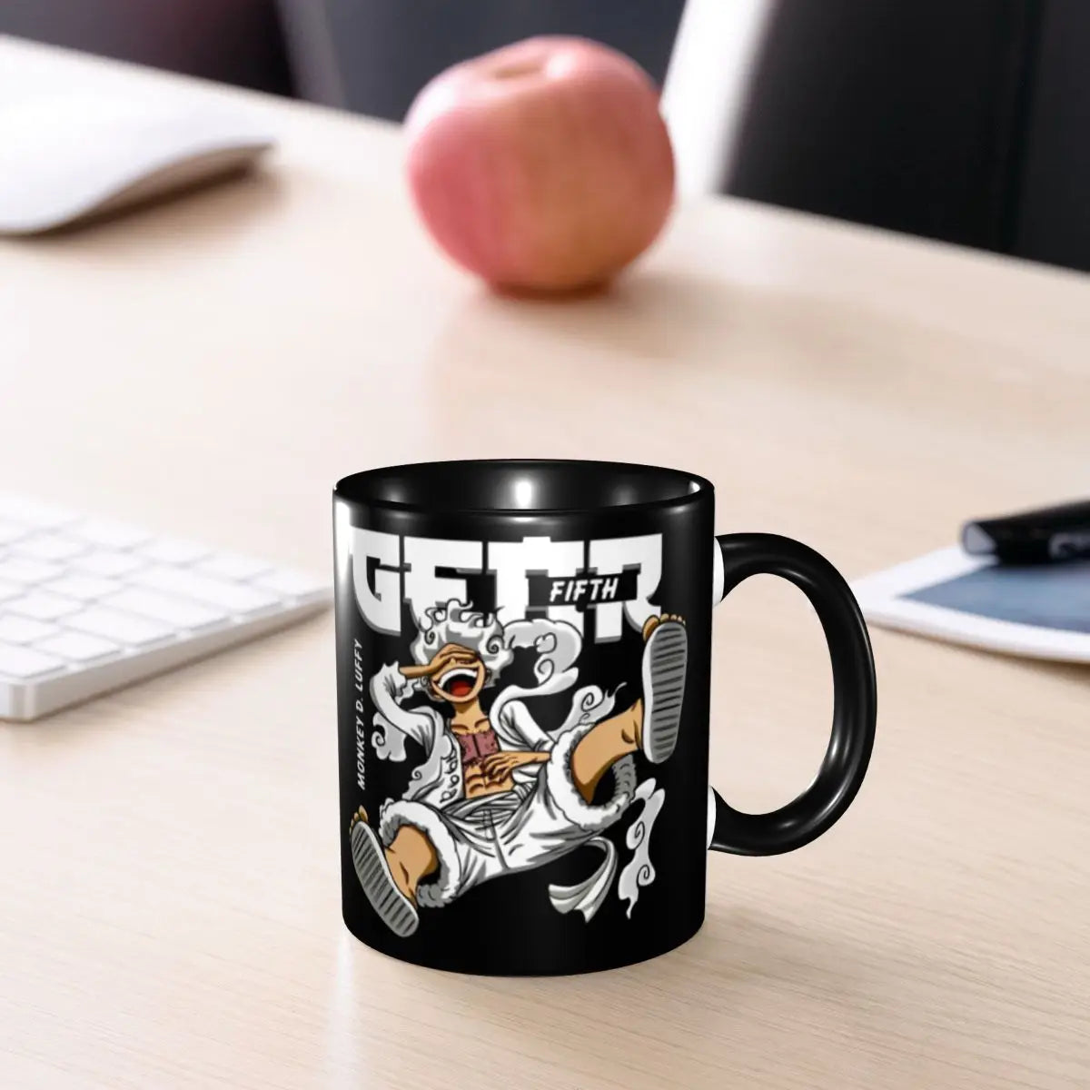 Monkey D. Luffy Gear Fifth Mug: Cute Anime Cup for Kids