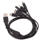 5-in-1 USB Game Charger Cable for 3DS, PSP, Wii U | Fast Charging Cord