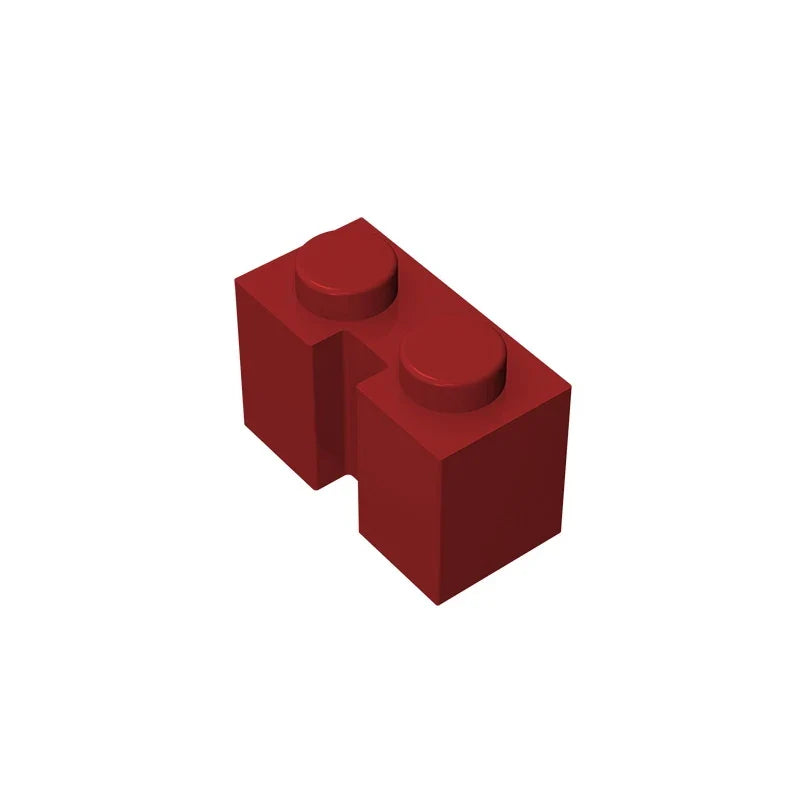 Gobricks GDS-798 Brick 1x2 with Groove | Compatible Building Block for DIY Sets